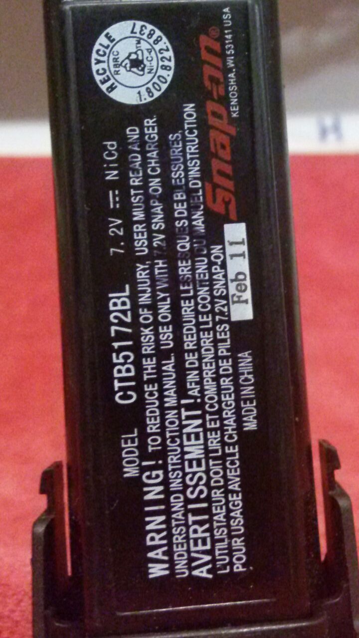 SNAP ON BATTERY CTB5172BL for Sale in Aloha OR OfferUp