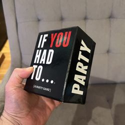 used: If you had to … (a party game)