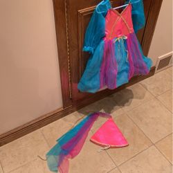 Halloween Princess Dress And Hat