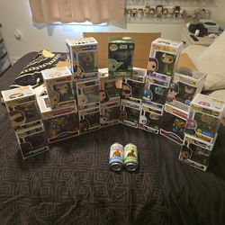 Various funko pops collection