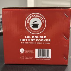 1.8 L Double Hot Pot Cooker