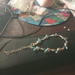 Silver Dolphin Bracelet