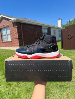 Jordan 11 bred’s size. 8.5