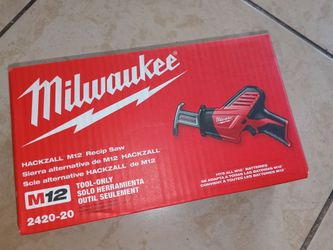 Milwaukee
M12 12V Lithium-Ion HACKZALL Cordless Reciprocating Saw (Tool-Only