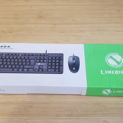 Limeide Keyboard and Mouse Combo, New