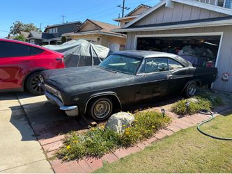 1966 impala ss project