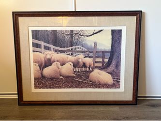 ‘Corner Flock’ Print Signed by Peter Keating (1983)