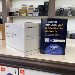Tamron 18-300mm F3.5-6.3 Lens For FujiFilm X (Located In Downey, CA)