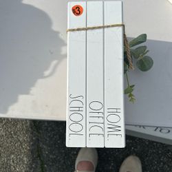 Rae Dunn Book Decoration 
