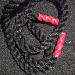 8' Combat heavy fitness rope (blk) $75
