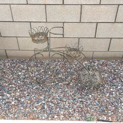 Garden Sculpture Bicycle Plant Holder