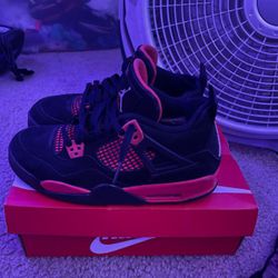 Red And Black Jordan 4s