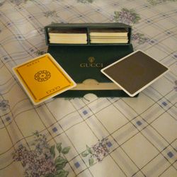 Vintage Gucci Playing Cards 
