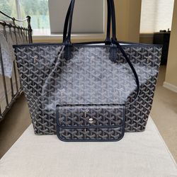 Goyard Saint Loius tote black