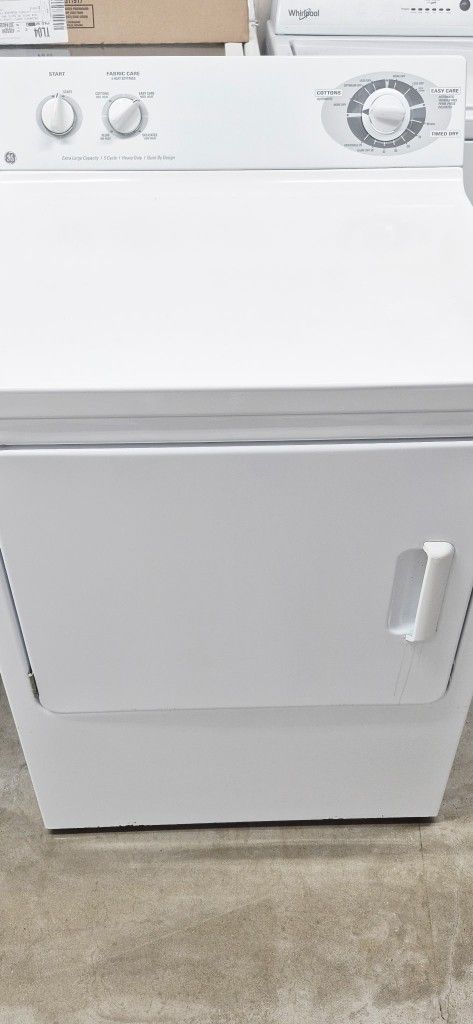 Ge Extra Large Capacity Electric Dryer Warranty Included Delivery Available
