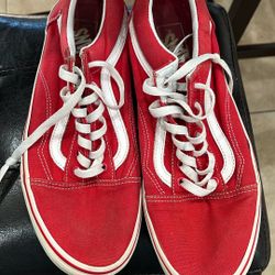 Vans Red Size 10 