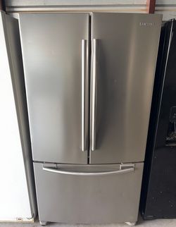 Samsung Stainless Steel Refrigerator And Freezer