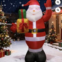 6 FT Christmas Inflatable Santa Claus Outdoor Decorations
