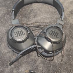 Grey Wired JBL Gaming Headset