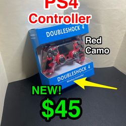 🎁 🎮 PS4 Wireless Controller • Red Camo • PS4 Compatible 🎮🎁 . . . . . . . . . . . . . . . . . . . . . . . . . . . . . . . . . . . . . . . . . . . .