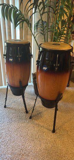 Brand new MT pair of congas