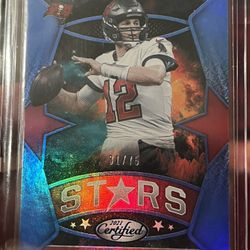 Tom Brady Football Card