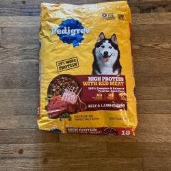 Pedigree High Protein With Red Meat Dog Food (18 Lbs)