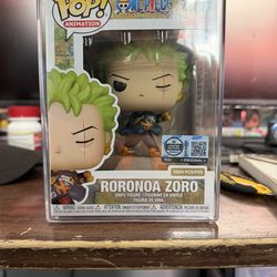 LE 3500 Piece Zoro Funko Pop Hot Topic Exclusive