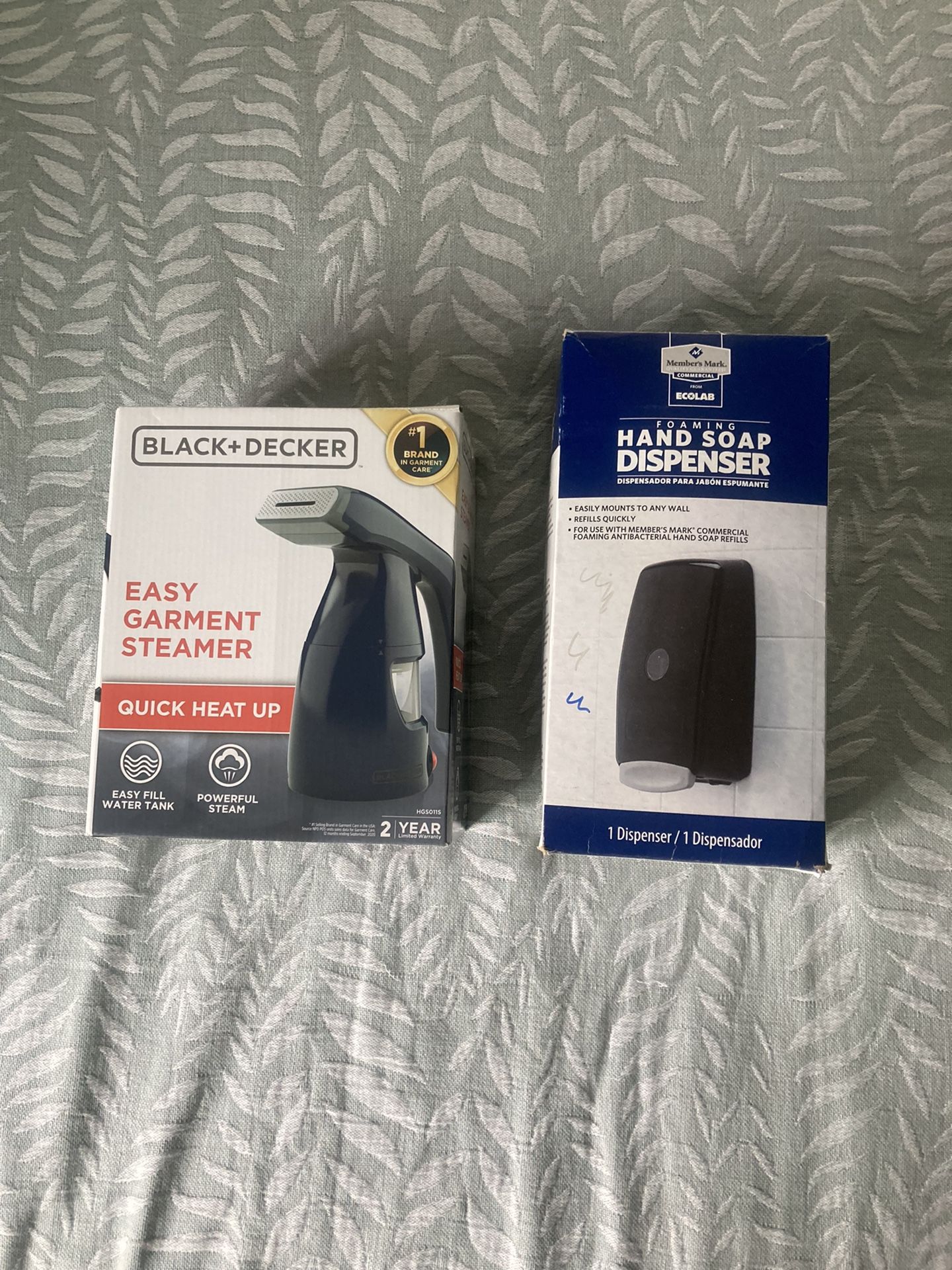 Steamer And Hand Soap Disenser Both For $35