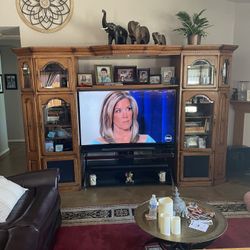 Oak Entertainment Center