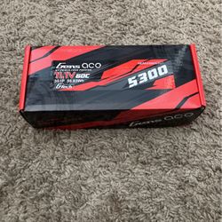BRAND NEW Gens Ace 3S Hardcase Lipo Battery 5300 mAh 60C EC5 Connector
