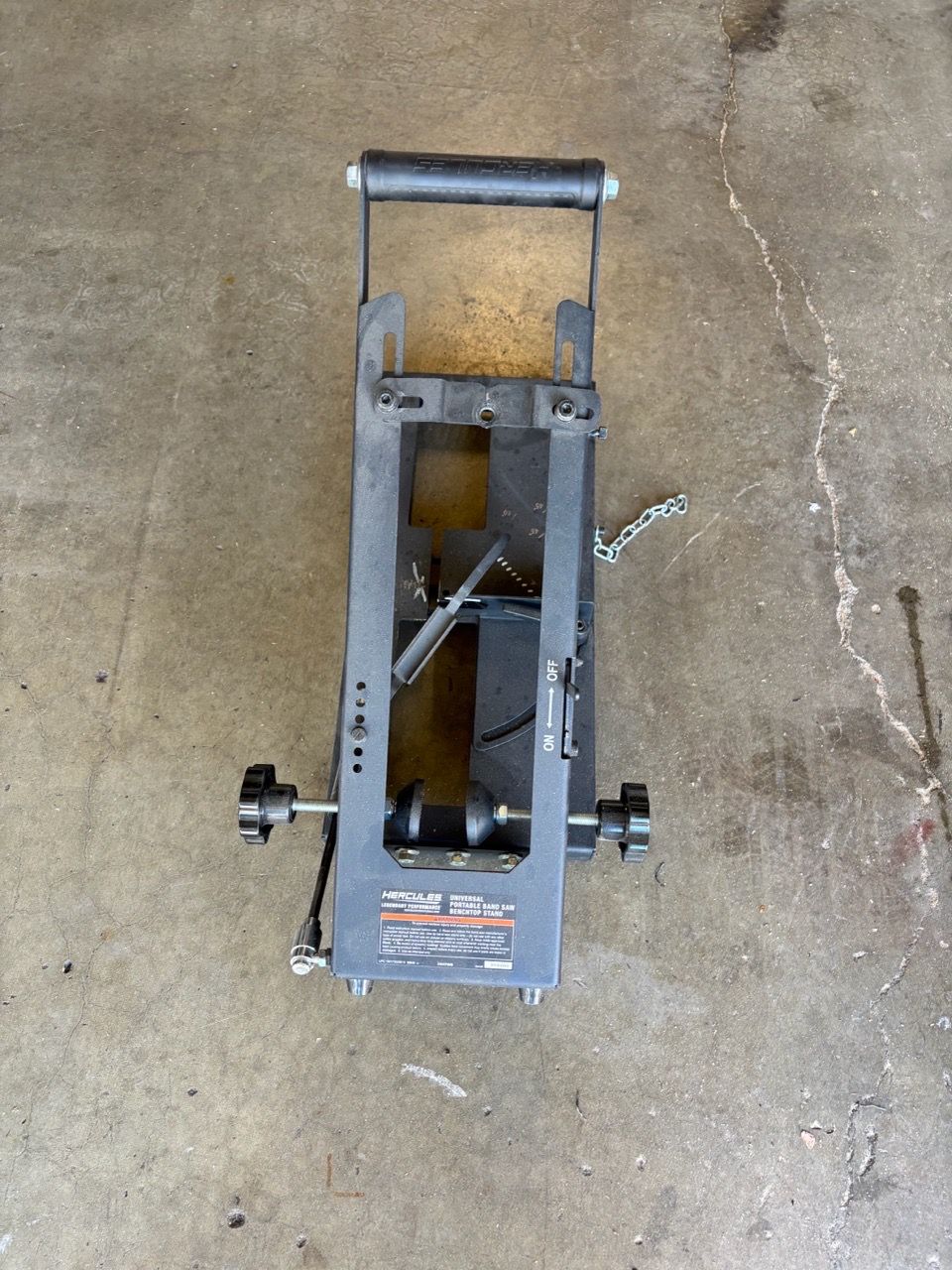 Normal Panel Stand Hercules Universal Portable Band Saw Benchtop Stand for Sale in ...
