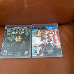 2 PS3 Games Bioshock 
