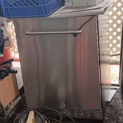 Stainless under counter fridge