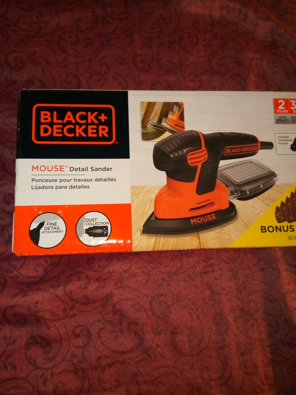 Black+ decker mouse detail sander