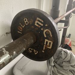 10LB IRON WEIGHT PLATES 