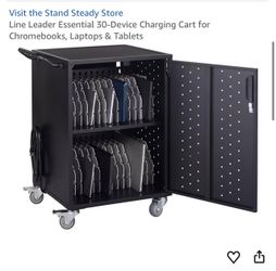 Stand Steady Line Leader 30-Device Charging Cart