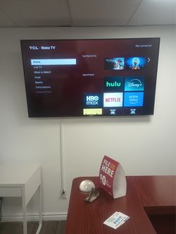 Flat screen TV 53 in