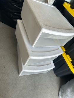 Sterilite 3-Drawer Plastic Storage Unit