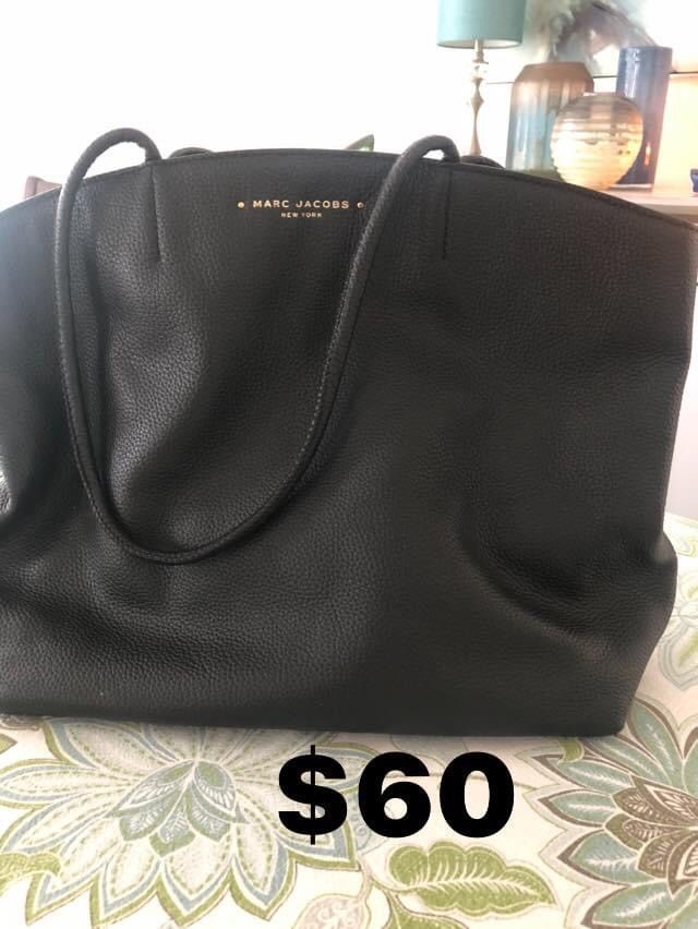 Marc Jacobs Black Big Tote 