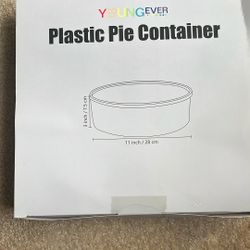 Plastic Pie Containers 