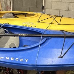 Garage-Kept Necky Kayaks & Werner Carbon Paddles – High-End Setup! 🚣‍♂️