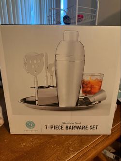 Brand Martha Stewart Stainless Steel Bar Set