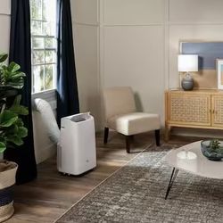 7,800 (DOE) BTU 3-in-1 Portable Air Conditioner for 450 sq. ft. Medium Rooms with Dehumidifier and Remote in White