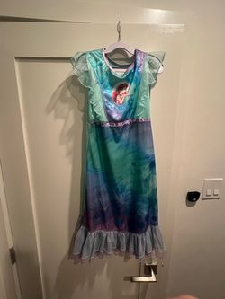 Disney Ariel Little Mermaid Costume Dress – Girls Size 7/8