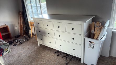 dresser with lots of space.