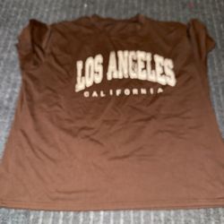 MENS XL LOS ANGELES  CALIFORNIA T SHIRT 