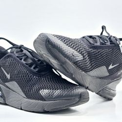 Little Kid's Nike Air Max 270 Black/Black-Black (AO2372 006) Size 2Y