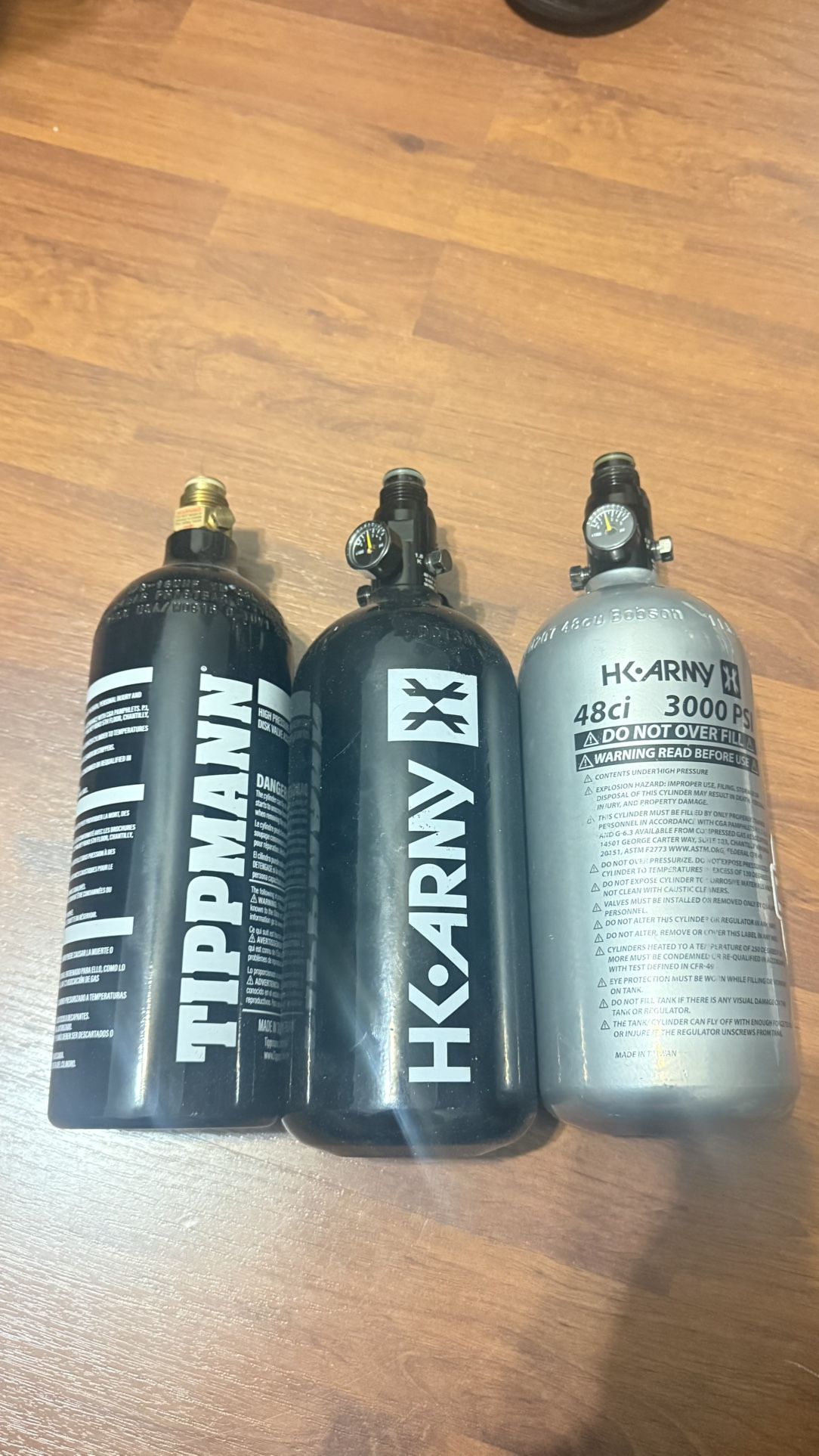 3 Tanks For Sale 