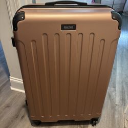 Rose Gold Pink Suitcase